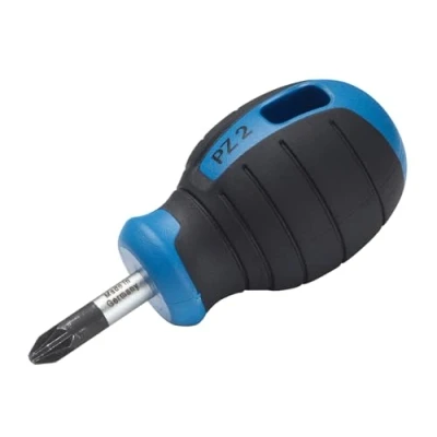 Image of Hultafors Stubby Pozidriv Screwdriver PZ2 X 25mm