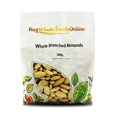 Image of Whole Blanched Almonds 500g (BWFO)