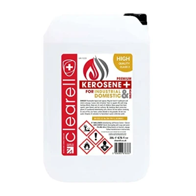 Image of Clearell 20L Pack of 1 Premium Quality Kerosene Paraffin Heater Heating Oil Fuel Compliant to BS2869C2 (20 Litres)