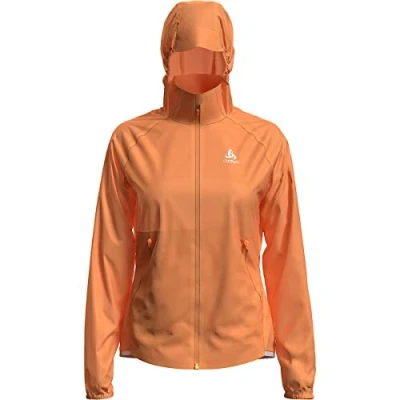 Image of Odlo Zeroweight Dual Dry Jacket Women&#039;s Papaya, X Small