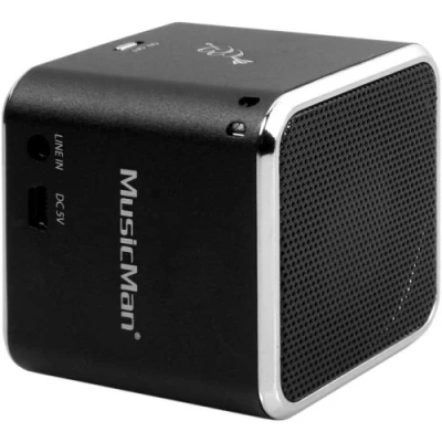 Image of MusicMan TXX3807 Mini Wireless Soundstation BT X2 (MP3 Player, Bluetooth) Black