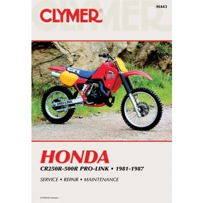 Image of Honda CR250R 500R Pro Link Motorcycle (81 87) Service Repair Manual (Paperback)