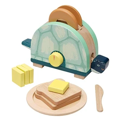 Image of Manhattan Toy Toasty Turtle Toddler &amp; Kids Pretend Play Cooking Set