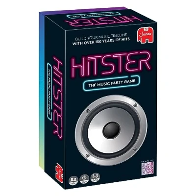 Image of Hitster The Music Party Board Game, Card Fun Quiz Game,2 10 Players 300Plus Iconic Hits Great For Game Nights, Date Parties, Adult and Family Games Jumbo (UK Edition)