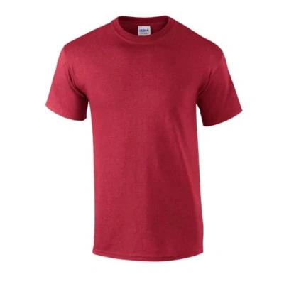 Image of Gildan Ultra Cotton Adult T Shirt, Heather Cardinal, M