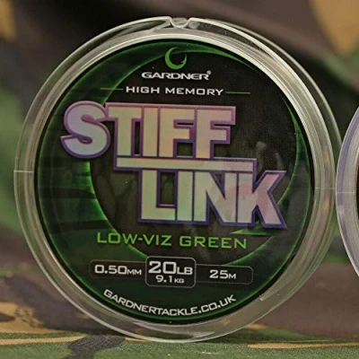 Image of Gardner Stiff Link 25lb Green/Carp Fishing