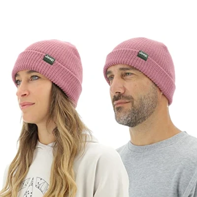 Image of JEEP O102600 E845 J Ribbed Tricot HAT with Cuff J22W Unisex Agave Green UNI