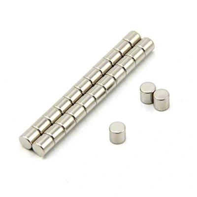 Image of N42 Neodymium Magnet for Arts, Crafts, Model Making, DIY, Hobbies, Office, and Home 5mm dia x thick 0.9kg Pull Pack of 250
