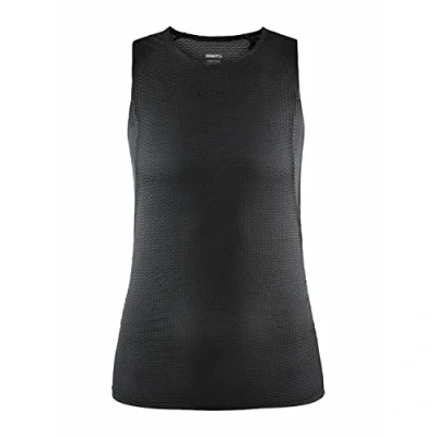 Image of Craft Women&#039;s Pro Dry Nanoweight Sleeveless Jerseys, Black, S UK