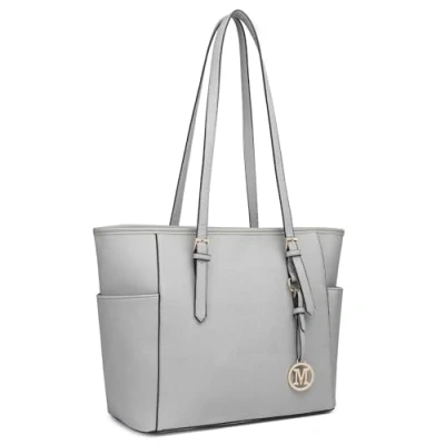 Image of Miss Lulu Large Capacity Waterproof Tote Bags Shoulder Bag Travel Shopping Handbags for Women (1642 LGY)
