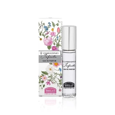 Image of Helan Infinita Perfume for Women with Fruity Notes, Eau de Parfum Citrusy Scents, Travel Bottle, Holiday Essentials Women, Feminine Fragrance Made in Italy, 10 ml