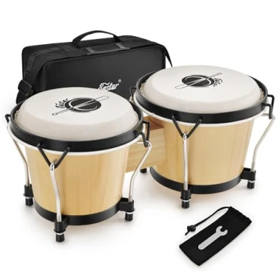 Image of Eastar EBO 1 Wood 6+7 Bongo Drum