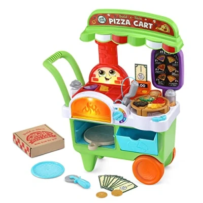 Image of LeapFrog Build a Slice Pizza Cart (Frustration Free Packaging)