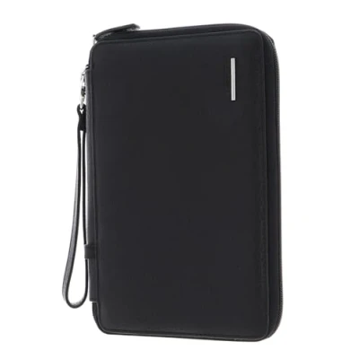 Image of PIQUADRO Business, Black, 2.5x23x15 cm (W x H L), Passport Holder
