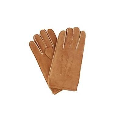 Image of Simons Leather Mens Tan 100% Sheepskin Gloves (Medium)