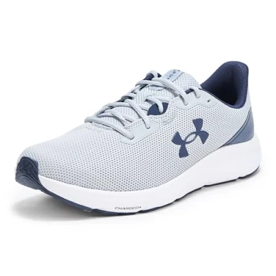 Image of Under Armour Men&#039;s Charged Pursuit 4 Sneaker, (011) Mod Gray/Midnight Navy/Midnight Navy, 9.5 UK