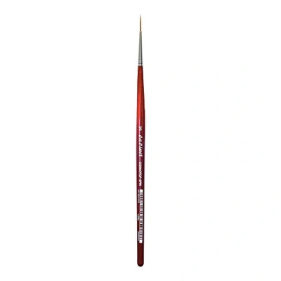 Image of Da Vinci 1280 Series Rigger Brush, Synthetic Fiber, Red, 18.2 x 0.09 30 cm