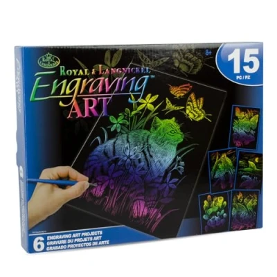 Image of Royal Brush Rainbow Engraving Art Set