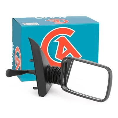 Image of 0005892124, 5892124 Wing mirror ALKAR 6165013 Right Control: cable pull, Convex for left hand/right hand drive vehicles FIAT: Panda I Hatchback
