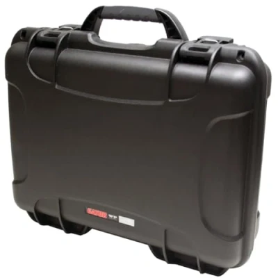 Image of Gator Cases Titan Series Water Proof Injection Molded Equipment Case with Diced Foam Insert; 13.2&quot; x 9.2&quot; 3.8&quot; (GU 1309 03 WPDF)