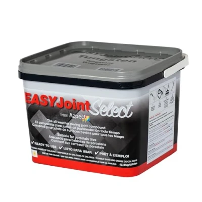 Image of EASYJoint Select Patio Sand Ready Mixed Paving Jointing Compound for Outdoor Ceramic, Porcelain Tiles and More. 12.5kg All Weather, Strong Durable Sweep in Joint Tungsten