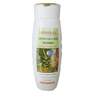 Image of Patanjali Kesh Kanti Milk Protein Hair Cleanser 200Ml