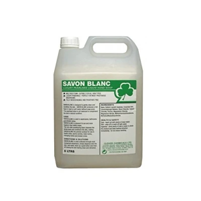 Image of Clover Chemicals 446 Savon Blanc Luxury Hand Soap, 750 mL