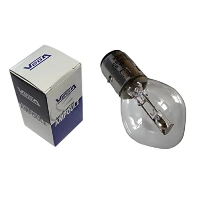 Image of VEGA Halogen Light Bulb Maxi BA20D S2 35W/35W 12V, Silver