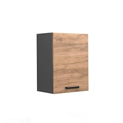 Image of Vicco Wall cabinet Raul, Gold power oak/Anthracite, 45 cm