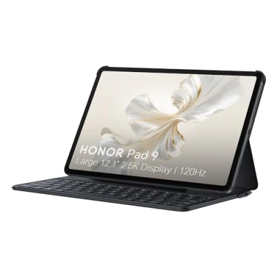 Image of HONOR Pad 9, 12.1 inch Wi Fi Tablet, 8GB+256GB, 120Hz 2.5K Eye Protection Display, 8 Speakers, Android 13, Space Grey