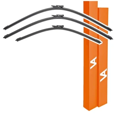 Image of VIA ALBION® Wiper Blades for FORD MONDEO Mk5 (2014 2022) All Weather Front &amp; Rear Wipers Set