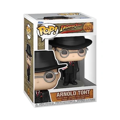Image of Funko Pop! Movies: Indiana Jones ROTLA Arnold Toht Collectable Vinyl Figure Gift Idea Official Merchandise Toys for Kids &amp; Adults Movies Fans Model Collectors and Display