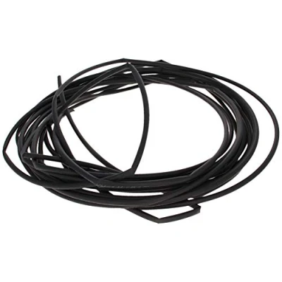 Image of Othmro 1pc Heat Shrink Tubing, 4mm ID Tube Electric Insulation Tube, 2:1 Ratio Sleeving Cable Protector—Black (Length: 10m)