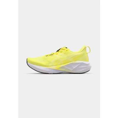 Image of Asics Novablast 5 Road running shoes, Men&#039;s, Size: 11.5, Citron/white shoes
