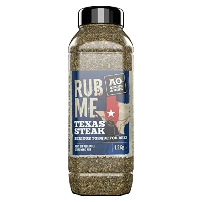 Image of Angus &amp; Oink Rub Me Texas Steak BBQ Seasoning (POD)
