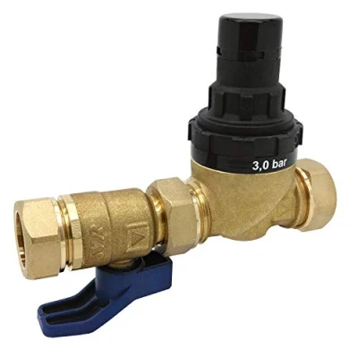 Image of Heatrae Sadia Megaflo Systemfit CL210HE CL250HE C300HE Cold Water Valve 95605021
