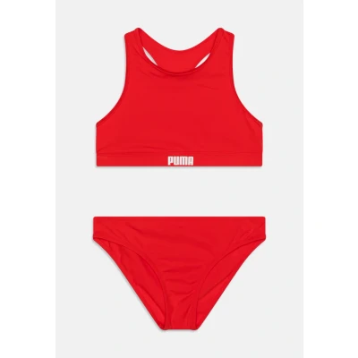 Image of Puma SWIM Girls Racerback Bikini for kids, Size: 9 10y, Red