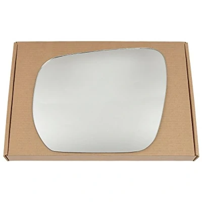 Image of Less4spares Wing Mirror Glass Left Compatible with Suzuki Grand Vitara 2005 2007 STICK ON Passenger Near Side Convex