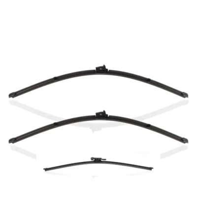 Image of Fits Mercedes C Class Estate S205 2015 2021 Front Rear Wiper Blades HY 020 22&quot;22&quot;10&quot;x1 Direct fit