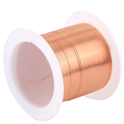 Image of SKYPRO Copper 0.25mm Magnet Wire, 50g, 32 AWG, Silver/Gray, Temperature Rating 155C (311F), B2371@SD