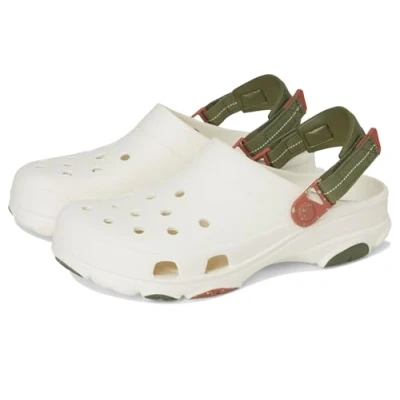 Image of Crocs Unisex Classic All Terrain Clog, Chalk, 3 UK Men/ 4 Women