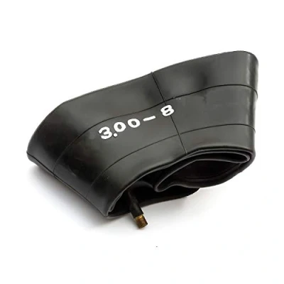 Image of Inner Tube 3.00 8 8&quot; Inch Wheel 300 300x8 Mobility Scooter Tyre Innertube Straight Schrader Valve
