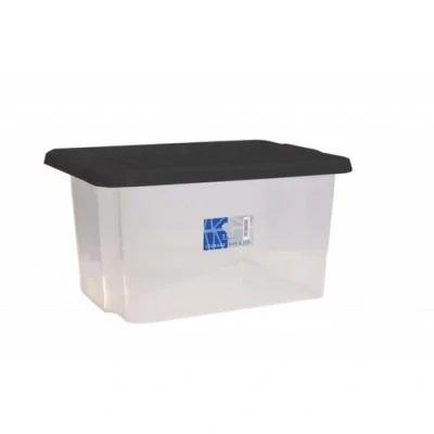 Image of TML 35 Litre Clear Box and Lid (TML135BL)