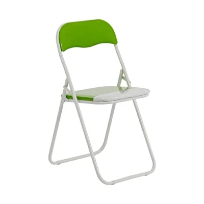 Image of Green Padded Folding Chair By Harbour Housewares