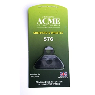 Image of ACME SHEPHERDS WHISTLE 576 BLACK LIP DOG RECALL TRAINING AND OBEDIENCE