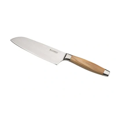 Image of Le Creuset Santoku knife 18 cm olive wood handle, 98000218000200