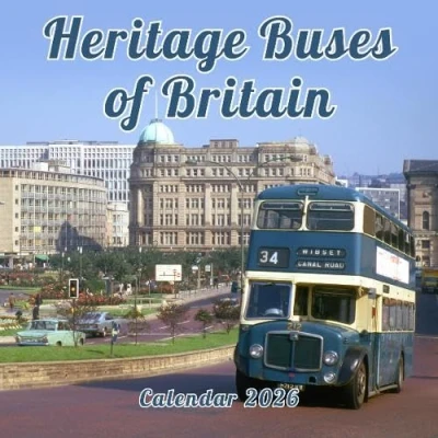 Image of Heritage Buses of Britain Calendar 2026