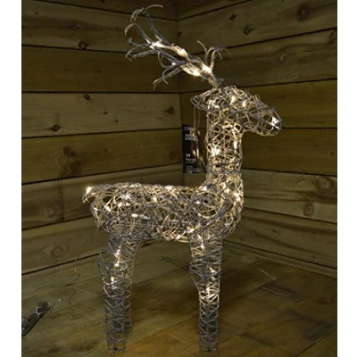 Image of Kaemingk Indoor/Outdoor Warm LED Illuminated Deer 60cm
