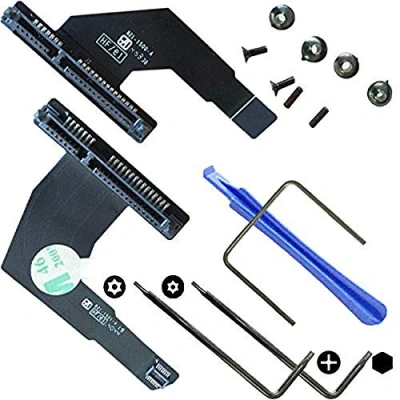 Image of OLVINS Hard Drive Cable 821 1501 A 1500 Upgrade Kit SSD replacement for Mac Mini A1347 2012 Year