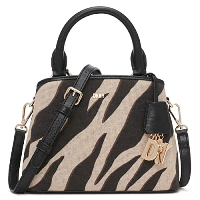 Image of DKNY Women&#039;s R31dy465 zj1 small Satchel, Zebra/Black, S
